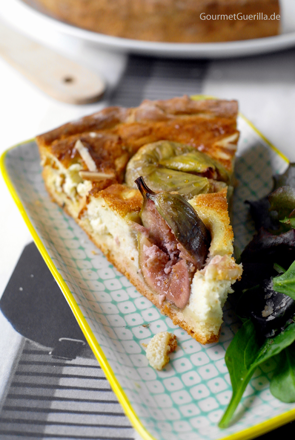 Fig Gorgonzola Tart by GourmetGuerilla # buffet #brunch #tarte 